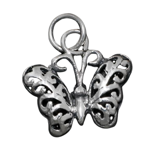 925 Sterling Silberanhänger - Schmetterling "Isabel"