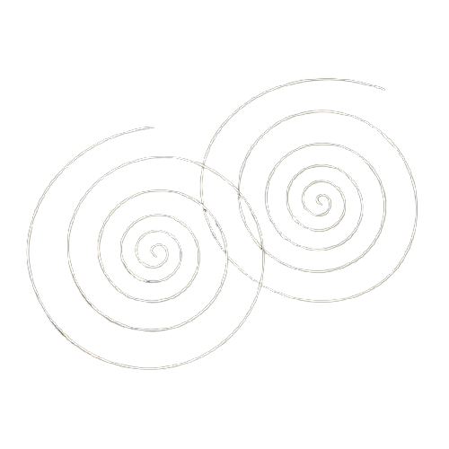 Creole 925er Sterling Silber- Spirale 65mm