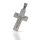 925 Sterling Silberanhänger - Kreuz / Jesus "Kruzifix"