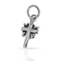 925 Sterling Silberanhänger - Kreuz "Amani"