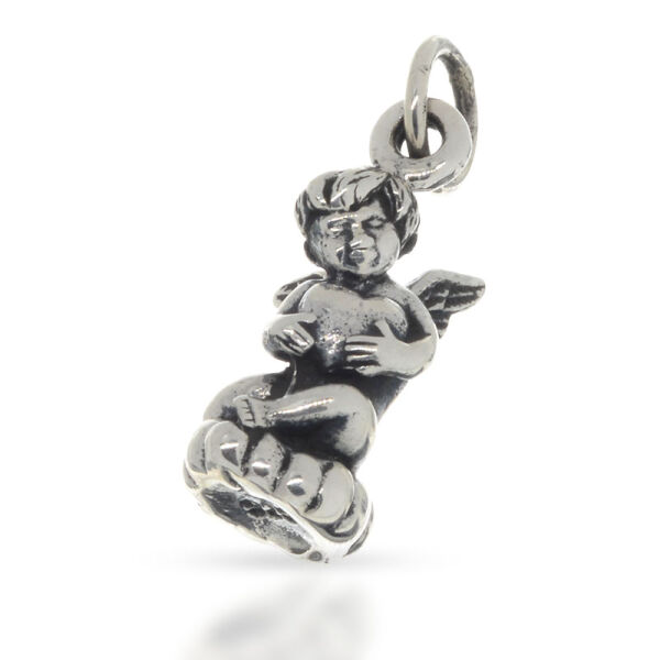 925 Sterling Silver Pendant – Kneeling Evi Angel