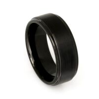 Wolframring schwarz