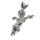 Stainless Steel Pendant – Angel with Violin