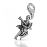 925 Silberanhänger – Engel-Charm Almea mit...