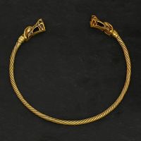 Bronze necklace - dragon torque