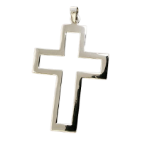 925 Sterling Silberanhänger - Kreuz "Elis"