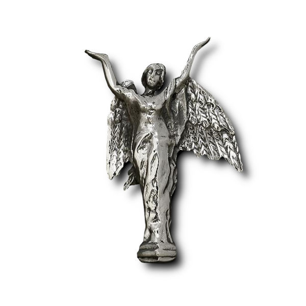 925 Sterling Silberanhänger - Engel "Isaak"