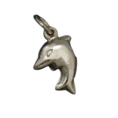 925 Sterling Silberanhänger - Delfin "Ben"
