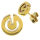 Stainless Steel Stud Earrings - Spiral