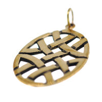 Bronzeanhänger  Keltischer Knoten