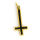 Bronzeanhänger  umgekehrtes Kreuz
