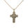 Bronzeanhänger Keltenkreuz
