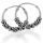 925er Sterlingsilber Balicreole 12 mm