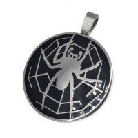 Stainless steel pendant - spider