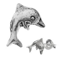 Silberohrstecker - Delphin
