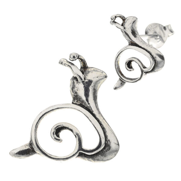Silberohrstecker - Schnecke