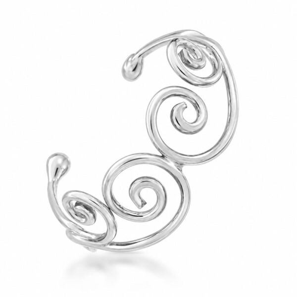 925 Sterling Silver Toe Ring / Childrens Ring with Multiple Spirals