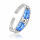 925 Sterling Silver Toe Ring / Childrens Ring with Decorative Beads and Centre Ball