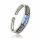 925 Sterling Silver Toe Ring / Childrens Ring with Three Accents and Braided Details