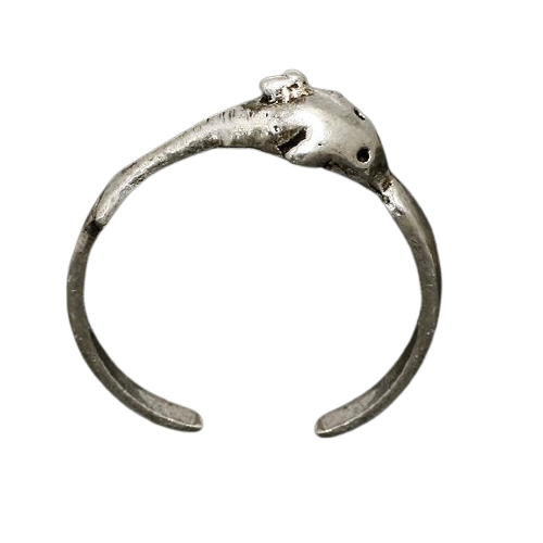 925 Sterling Silberring / Kinder- und Zehenring "Delfin"
