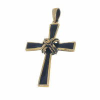 Bronzeanhänger Kreuz