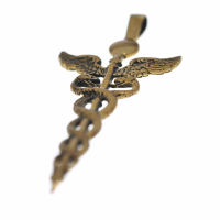 Bronzeanhänger - Hermesstab/ Caduceus