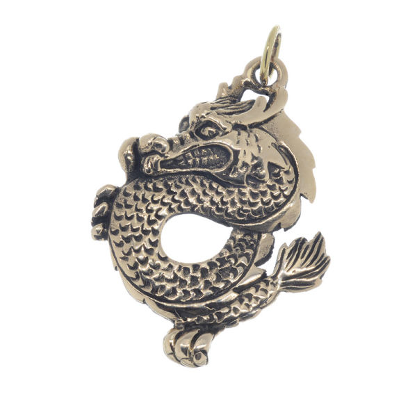 Bronzeanhänger Drache