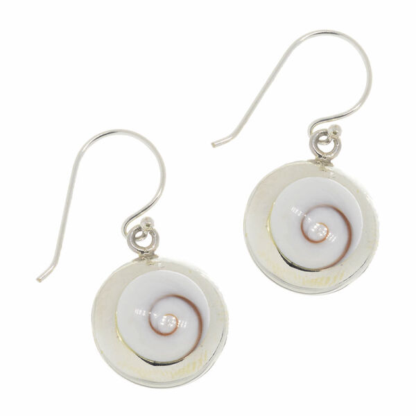 Ohrhänger 925er Sterling Silber- Shiva Auge