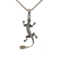 Bronzeanhänger Gecko / Echse