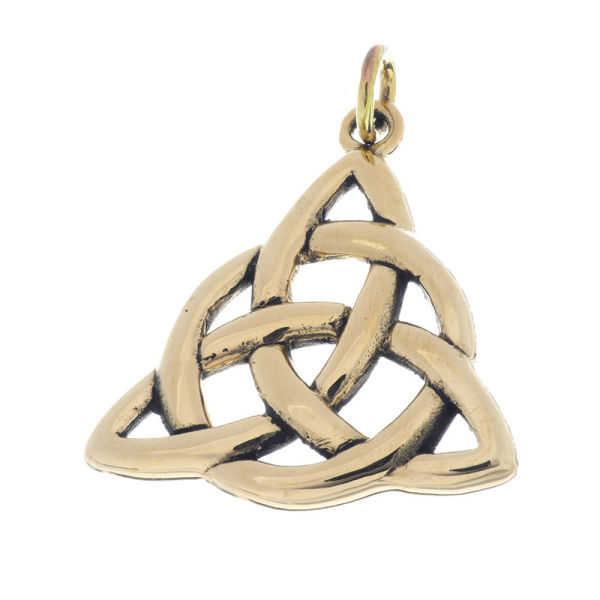 Bronzeanhänger - Triquetra