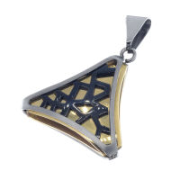 Stainless Steel Pendant - Triangle/ PVD Gold