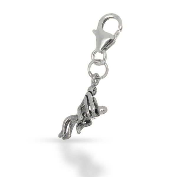 925 Sterling Silberanhänger - Karabinerverschluss Kama Sutra