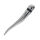 Stainless steel pendant- long tooth - polished