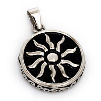 Stainless steel pendant "Sun"