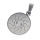 Stainless steel pendant - amulet sun yin yang