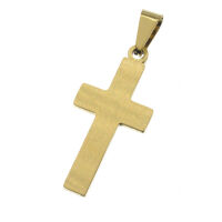 Stainless Steel Pendant – Benediktus Minimal Cross