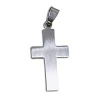 Edelstahlanhänger - Kreuz "Benediktus"