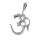 Stainless steel Pendant - Sacred syllable "OM"
