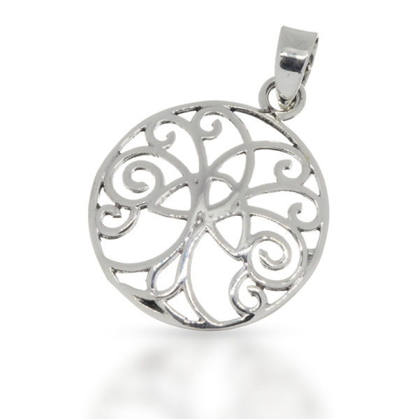 925 Sterling Silver Pendant - Tree of Life "Ydolag"