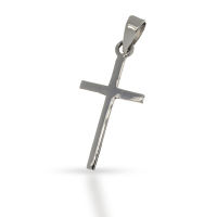 925 Sterling Silberanhänger - Kreuz