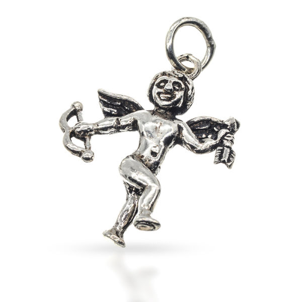 925 Sterling Silberanhänger - Amor "Raj"