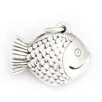 925 Sterling Silberanhänger - Fisch "Bertie"
