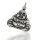 925 Sterling Silberanhänger - Porowhita Maori ohne...