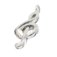 Stainless Steel Pendant - Musical Notation