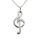 Stainless Steel Pendant - Musical Notation