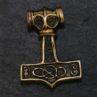 Bronzeanhänger Thors Hammer