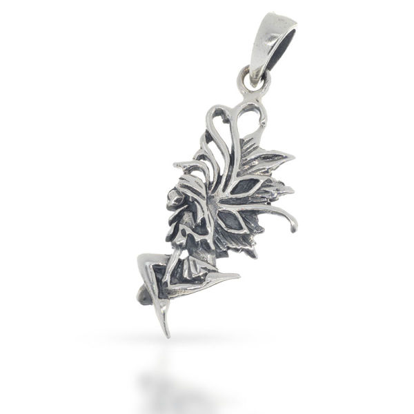 925 Sterling Silberanhänger - Fee / Elfe