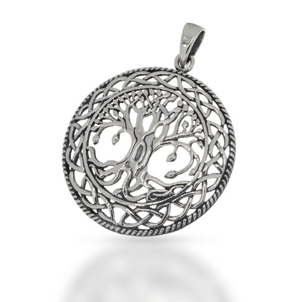 925 Sterling Silver Pendant - Tree of Life "Wylodar"