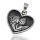 925 Sterling Silver Pendant – Angel in a Heart Frame