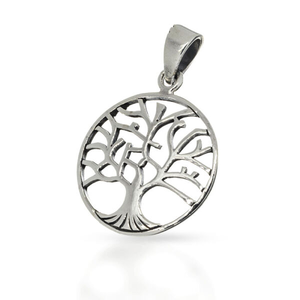 Lebensbaum-Anhänger „Volto“ aus 925er Silber